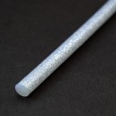 SL-001 Силиконовый клей (свеча, с серебристыми блестками, 0,7 см)