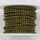 FUR-0161 Цепь темно-оливковая с темно-оливковыми камушками (хрусталики 2 мм) 10 см
