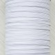 r-010 Гумка (резинка) для одягу (10 мм) біла (50 см)