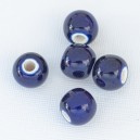 buslis-0101 Намистини керамічні (8 мм) сині