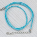 FUR-0095-1086 Основа для кулона, блакитна, 45 см